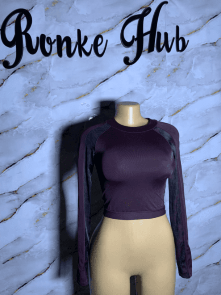 Thrift gym top